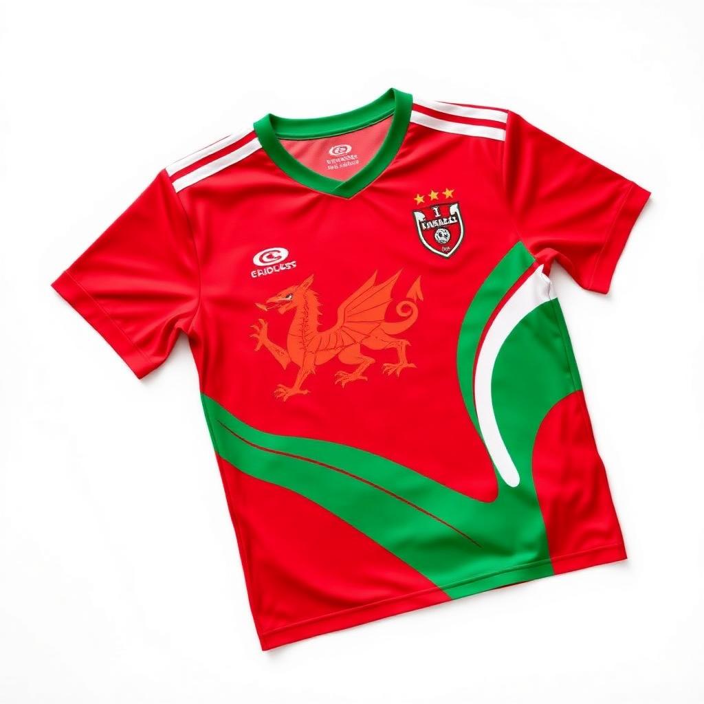 Wales 2026 World Cup home jersey