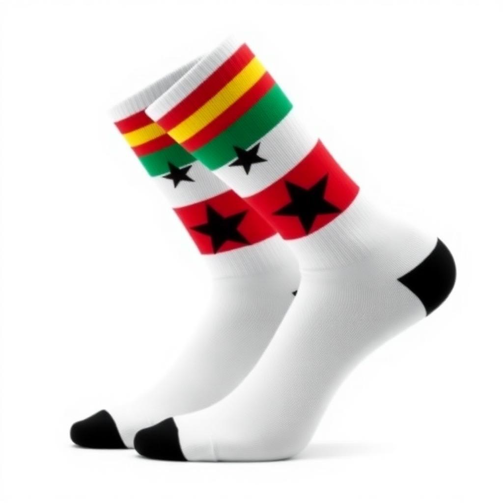 Ghana Match Socks (Pair)