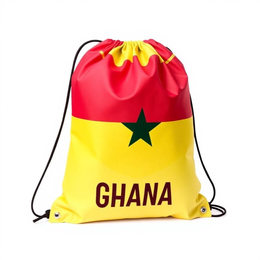 Ghana Drawstring Cinch Backpack