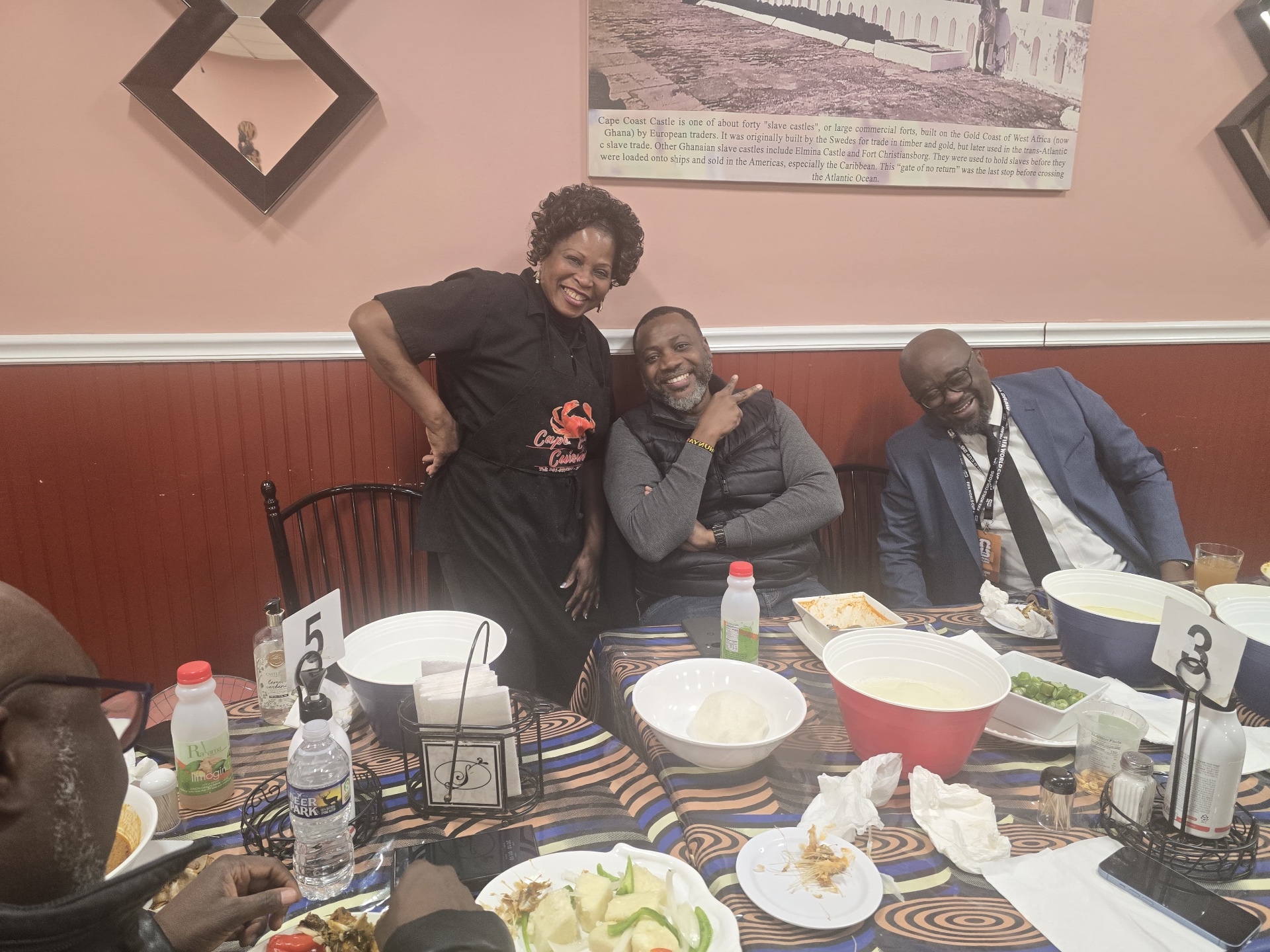 Laughter over light soup