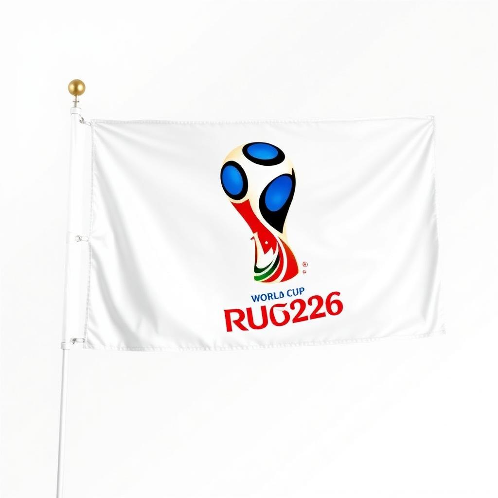 World Cup 2026 Pole Flag (3×5 ft)